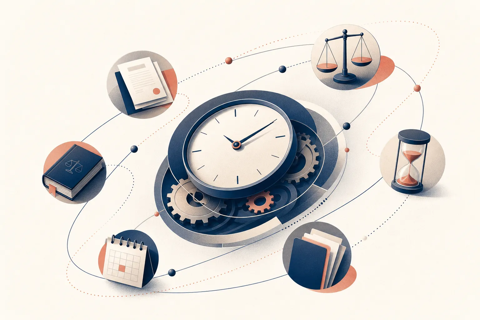 Illustration: How Passive Time Tracking Works for Attorneys